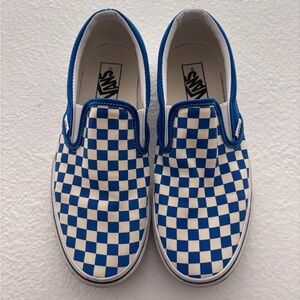 Checkered Slip-On Shoes